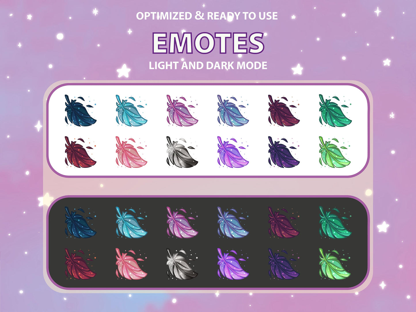 Feather Emote & Channel Points Icon [Digital Product]