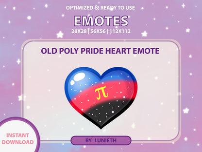 Choose Your Pride Flag Heart Emote & Channel Points Icon [Digital Product]